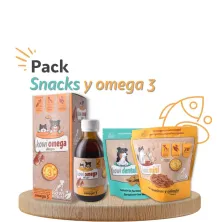 Pack snacks funcionales y omega 3
