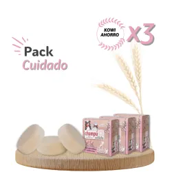 Pack x3 Kowi champú avena pieles sensibles